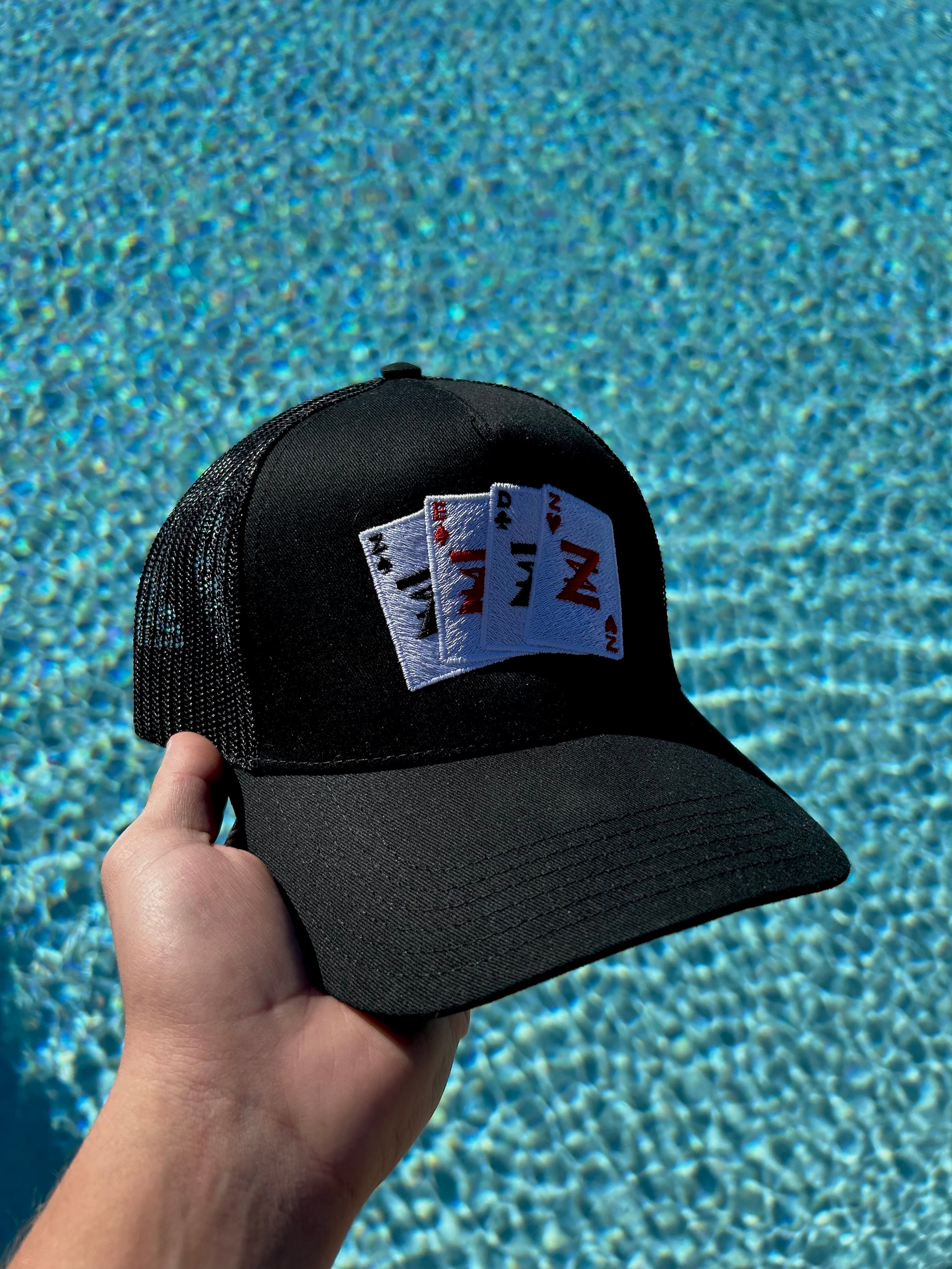 Black Casino logo cap. – zedz.co.uk